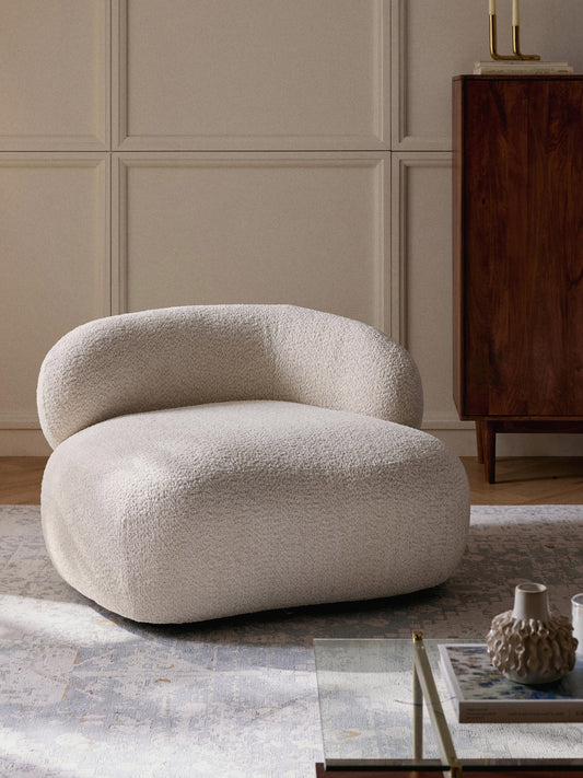 Alborea Teddy Bouclé Lounge Chair