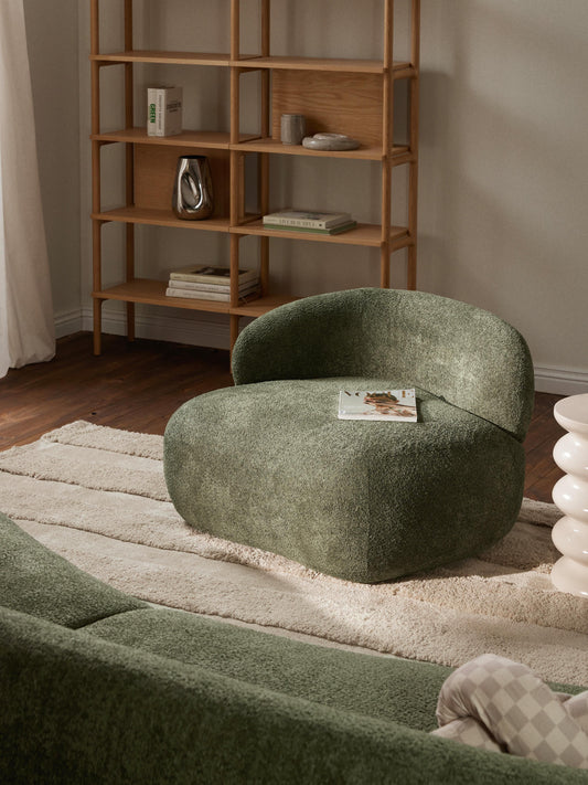 Alborea Teddy Bouclé Lounge Chair