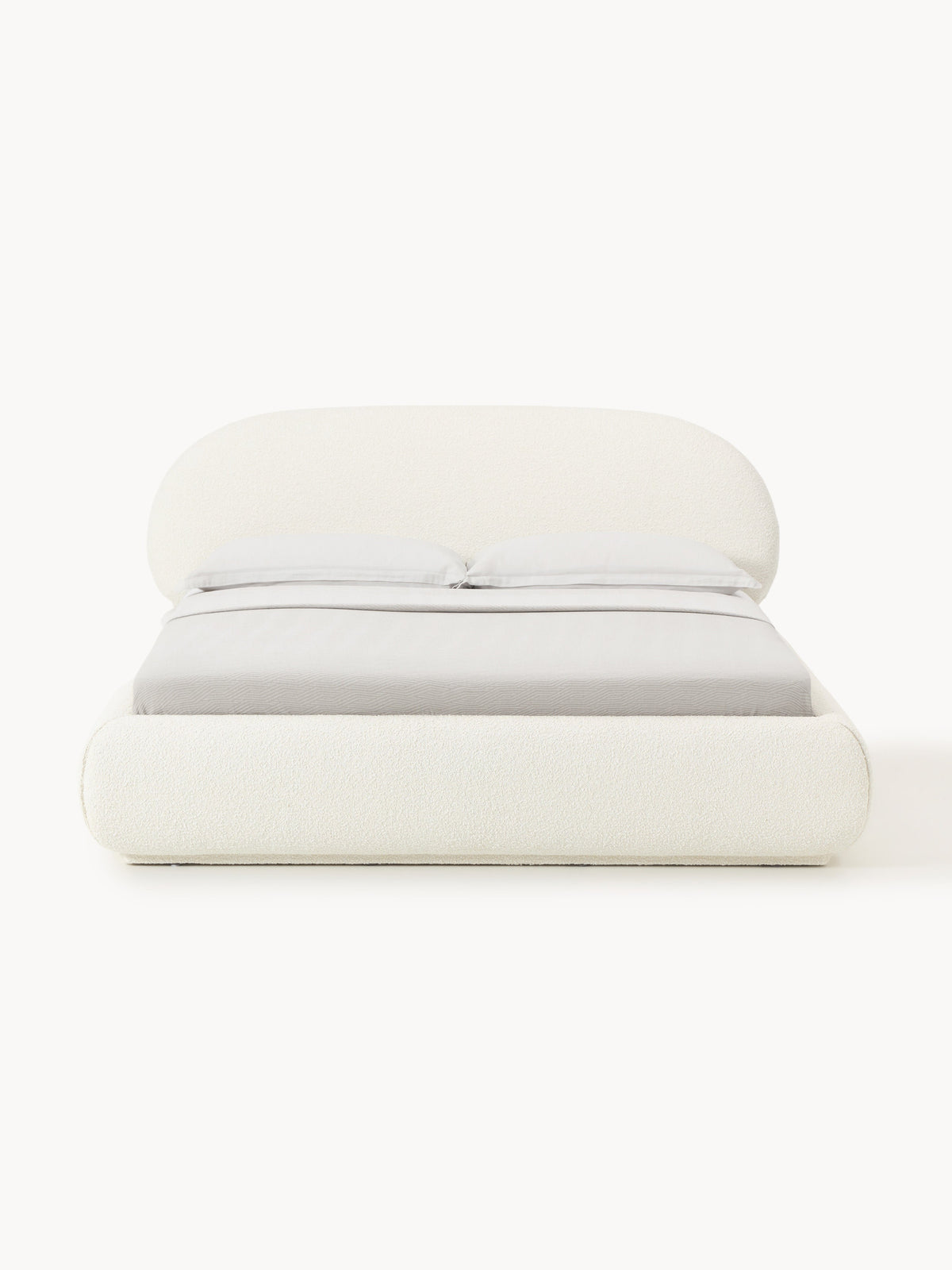Alborea Upholstered Bouclé Bed