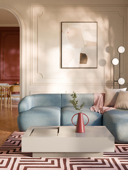 Alessenda Coffee Table with Storage, W 120 cm
