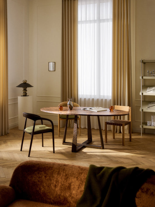 Amellenza Oval Dining Table, in Various Sizes