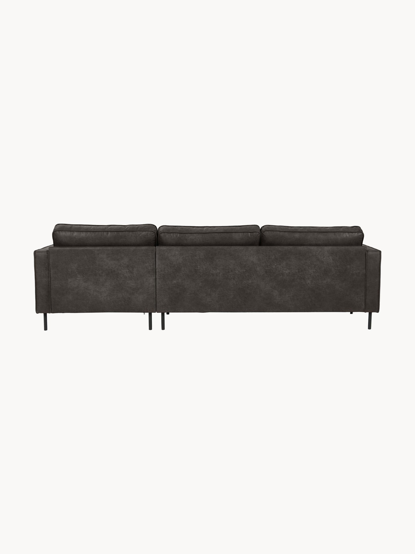 Huntendo Leather Corner Sofa (3-Seater)