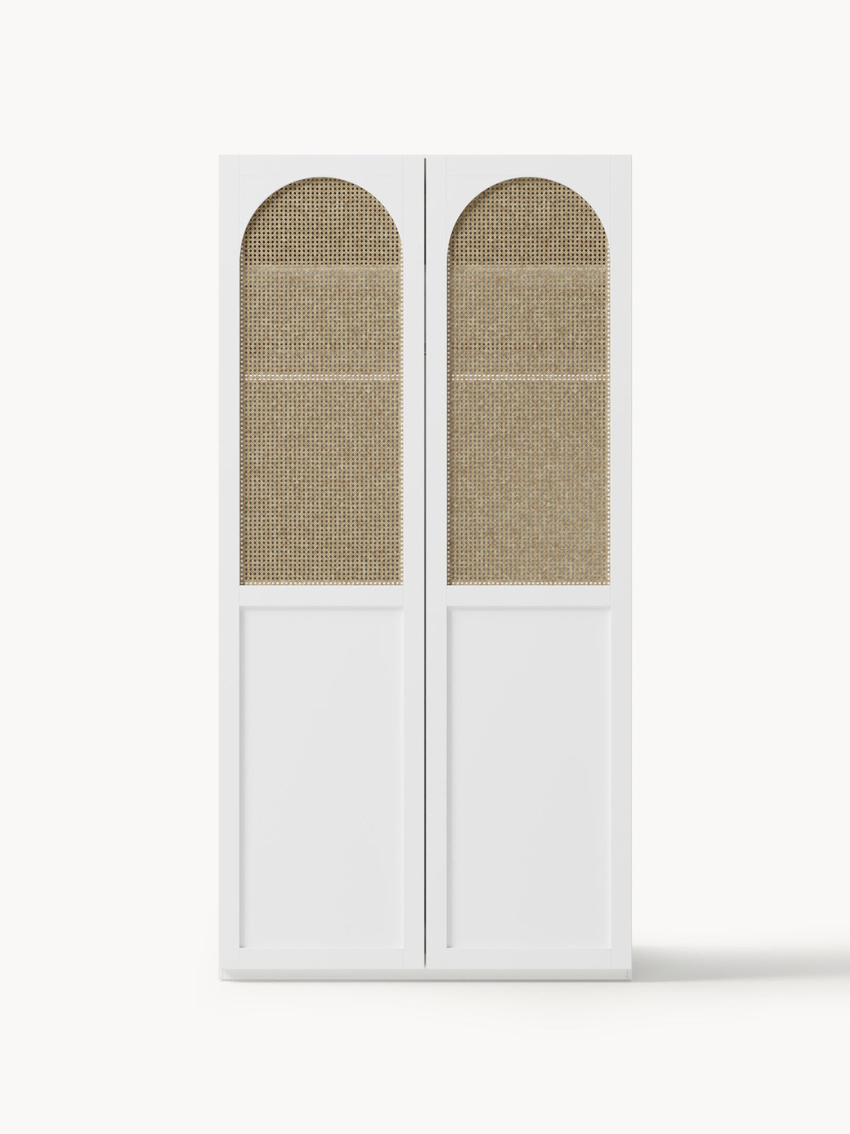 Jennora Modular Hinged-Door Wardrobe, 100 cm Wide, in Various Sizes