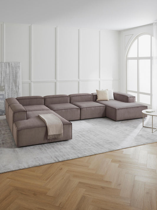 Lenmoor Corduroy Ottoman Corner Module