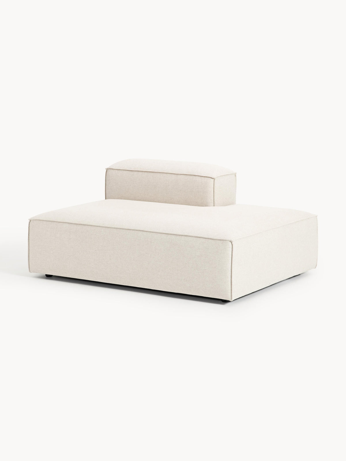 Lenmoor Linen Blend Ottoman Module