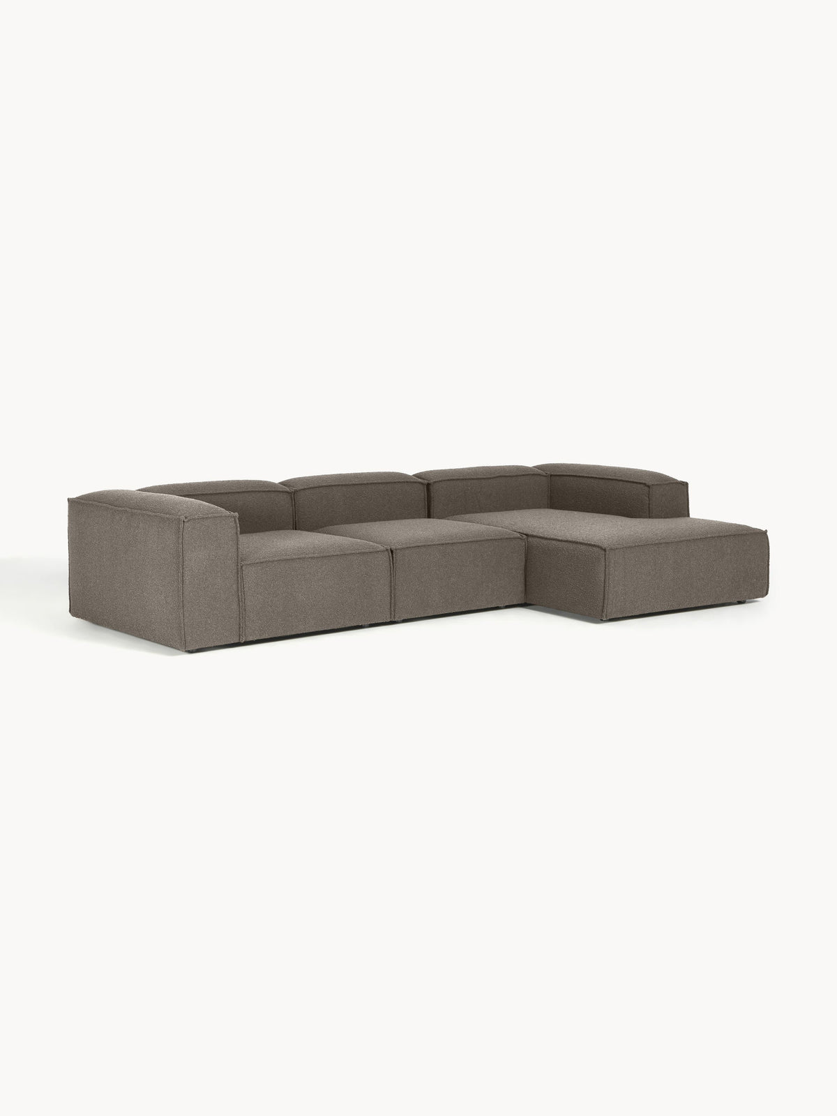 Lenmoor Modular Bouclé Corner Sofa (4-Seater)