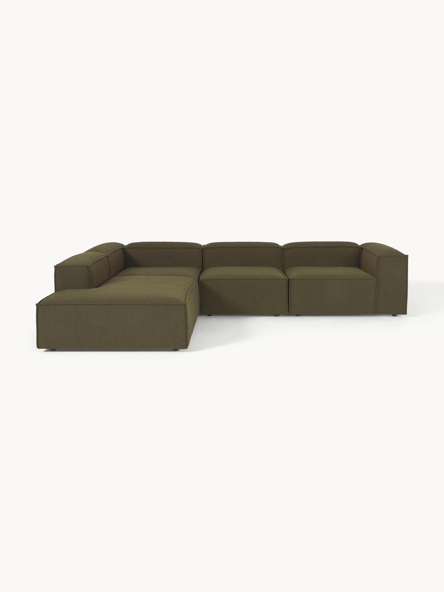 Lenmoor Modular XL Bouclé Corner Sofa (4-Seater)