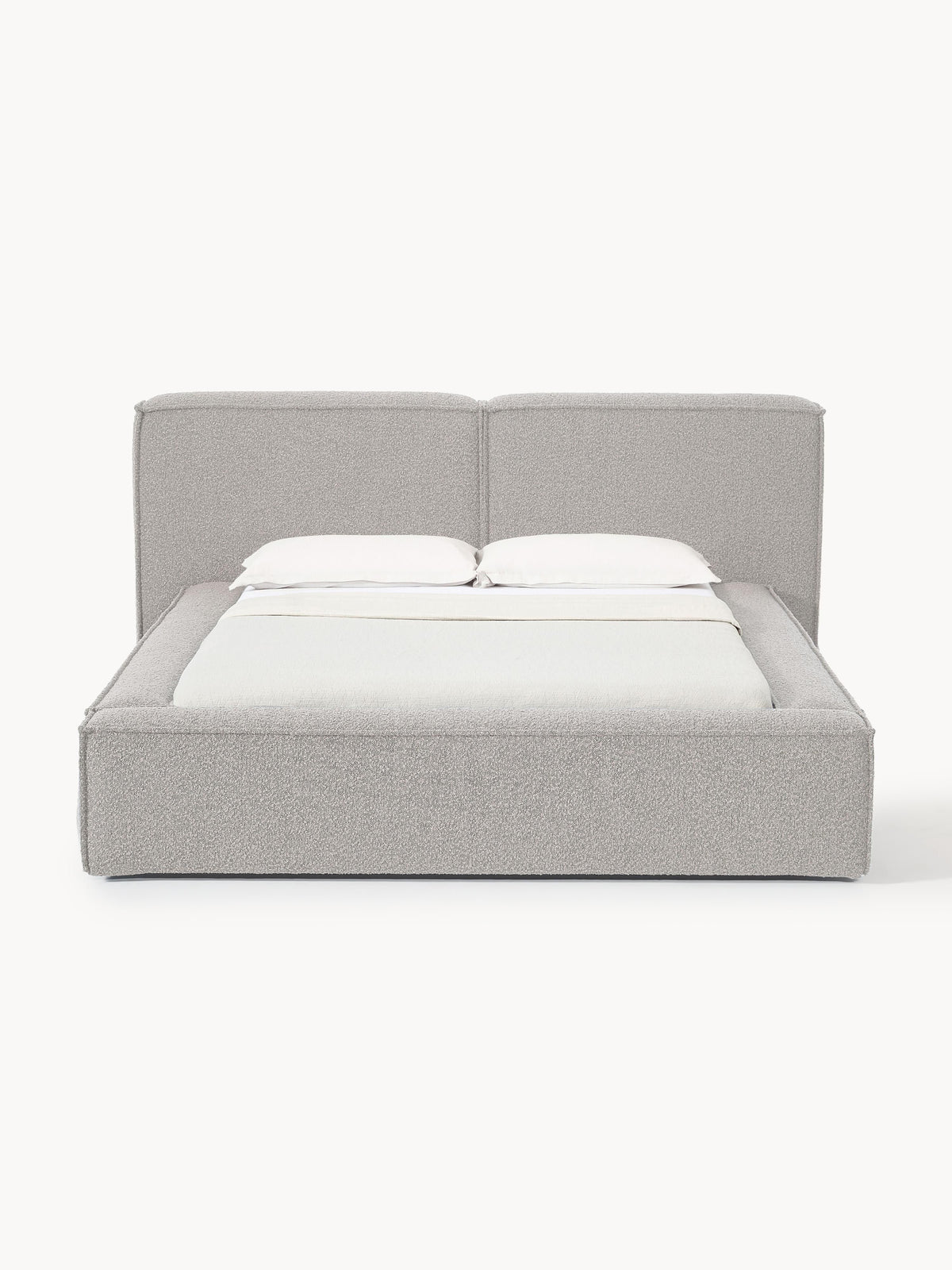 Lenmoor Upholstered Bed in Bouclé