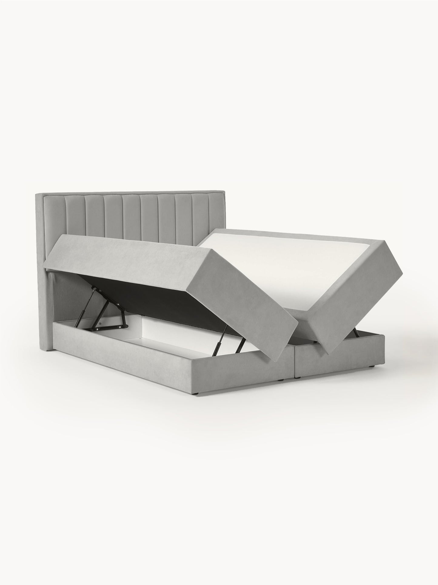 Livonta Box Spring Bed with Storage