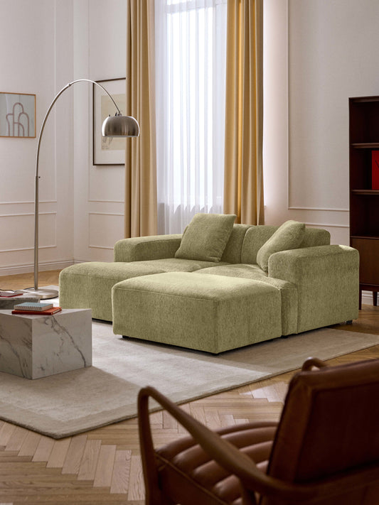Melvara Ottoman, W 99 x D 72 cm