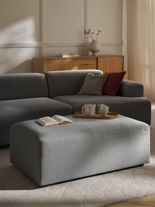 Melvara XL Ottoman, W 116 x D 72 cm