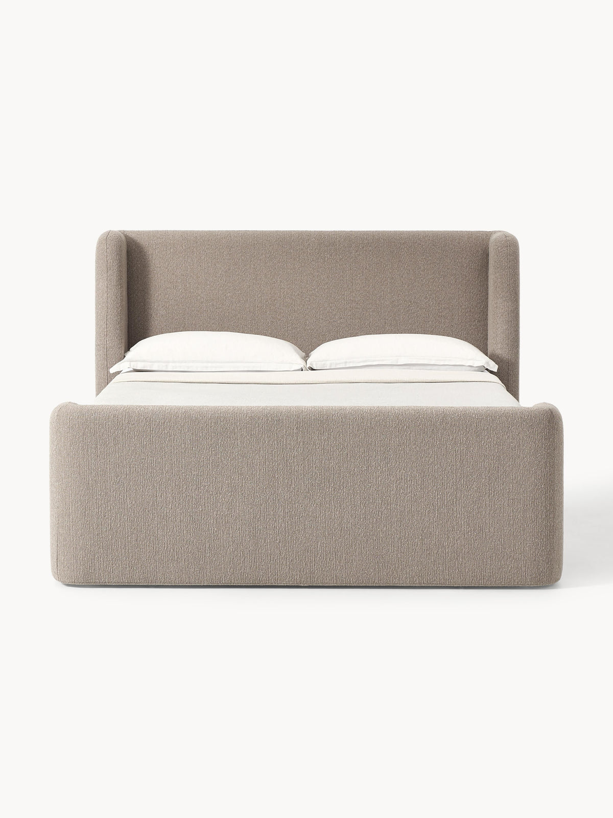 Perlora Bouclé Box Spring Bed