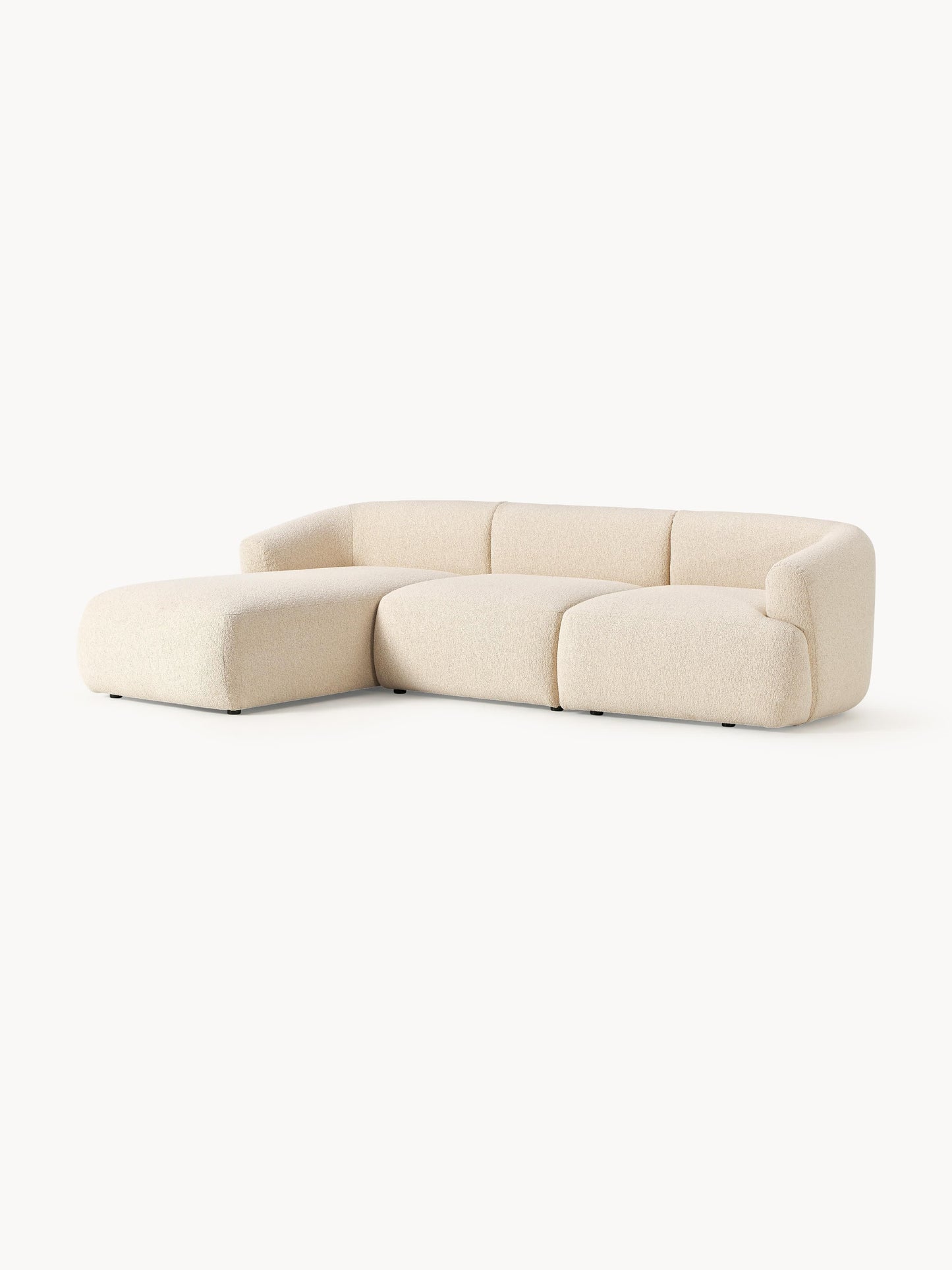 Ravella Modular Bouclé Corner Sofa (3-Seater)