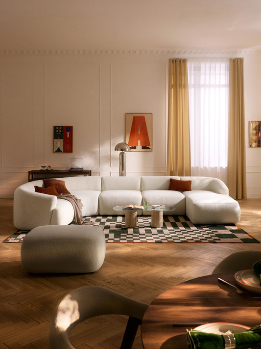 Ravella Modular XL Sofa in Bouclé