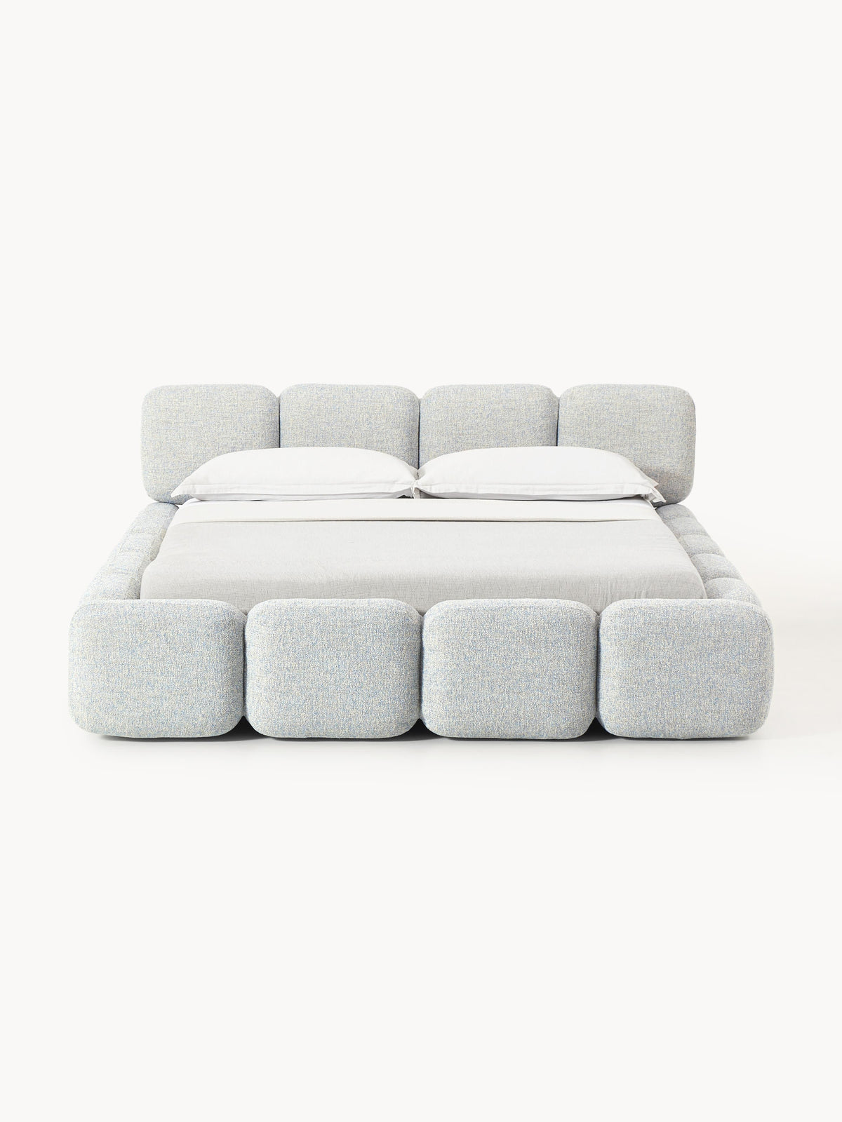 Taliska Bouclé Upholstered Bed