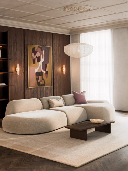 Wolnera Modular Corner Sofa (4-Seater) with Chaise Longue