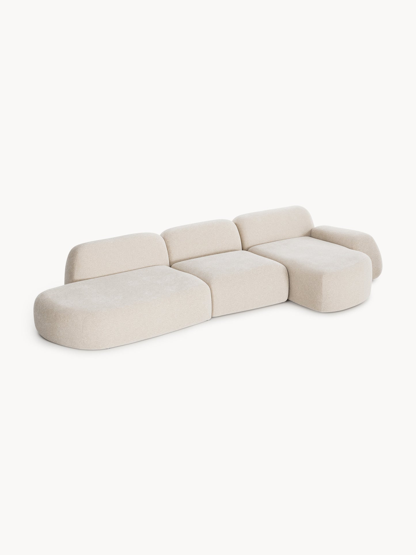 Wolnera Modular Corner Sofa (4-Seater) with Chaise Longue