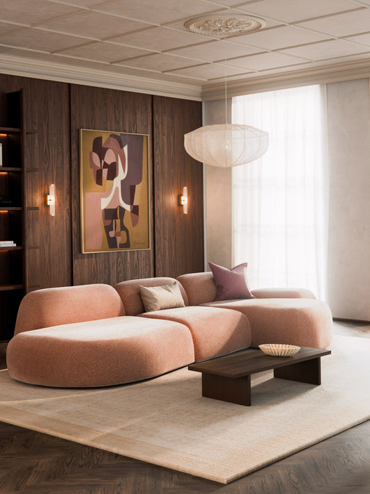 Wolnera Modular Corner Sofa (4-Seater) with Chaise Longue