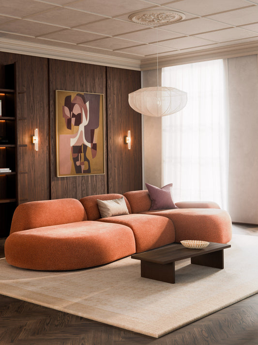 Wolnera Modular Corner Sofa (4-Seater) with Chaise Longue