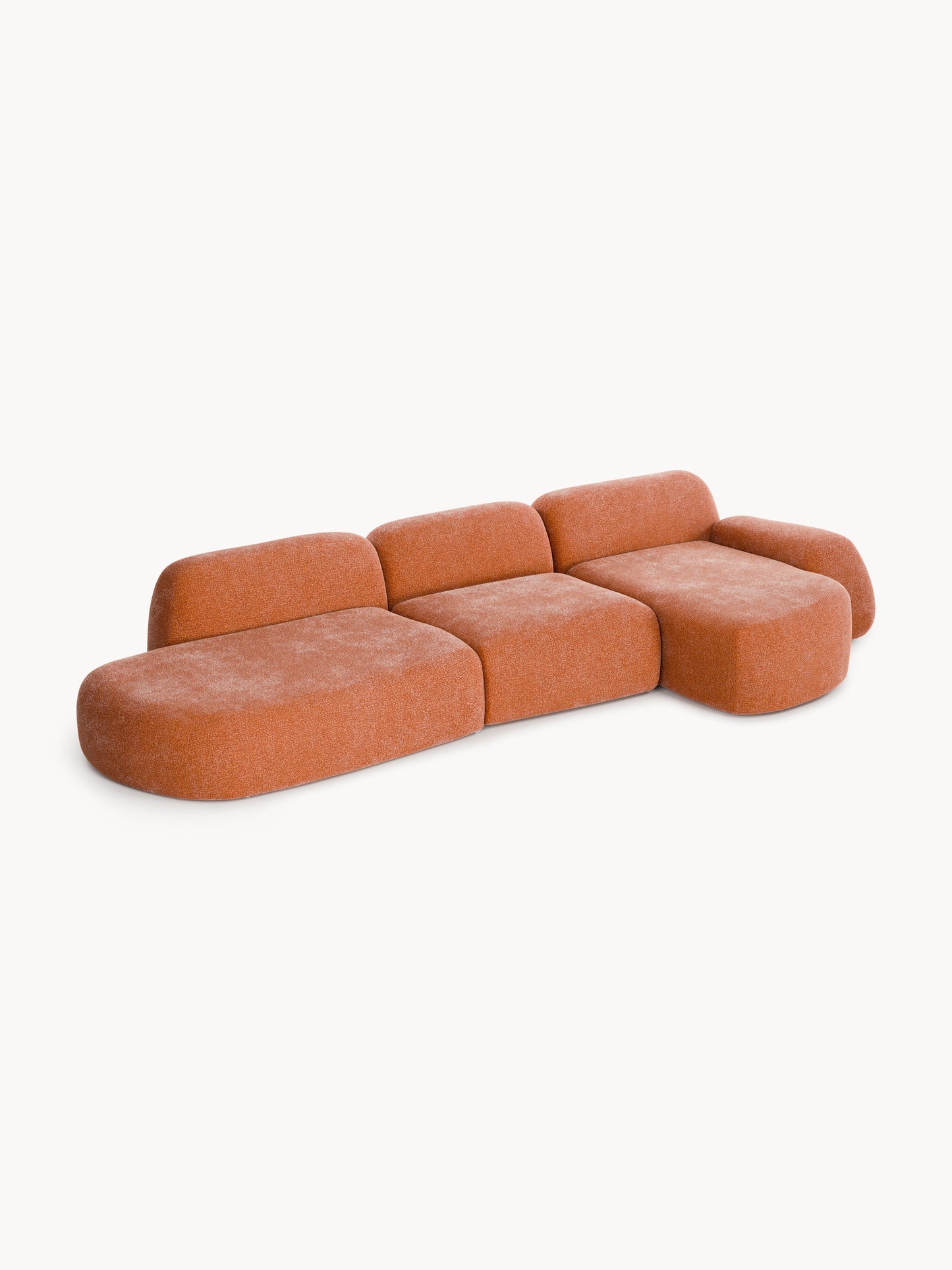 Wolnera Modular Corner Sofa (4-Seater) with Chaise Longue