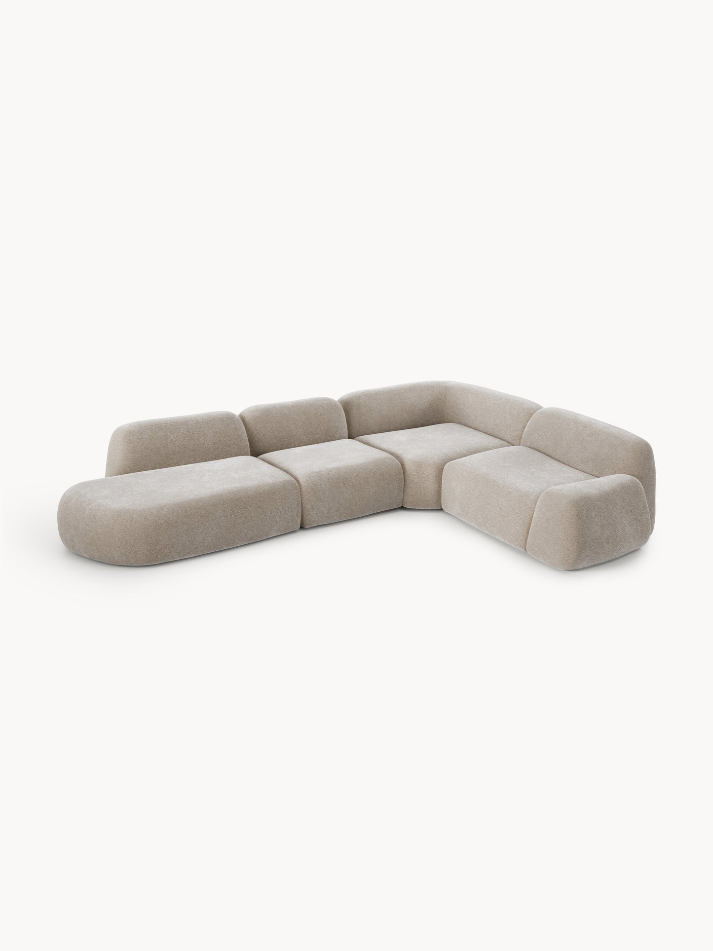 Wolnera Modular XL Corner Sofa with Chaise Longue