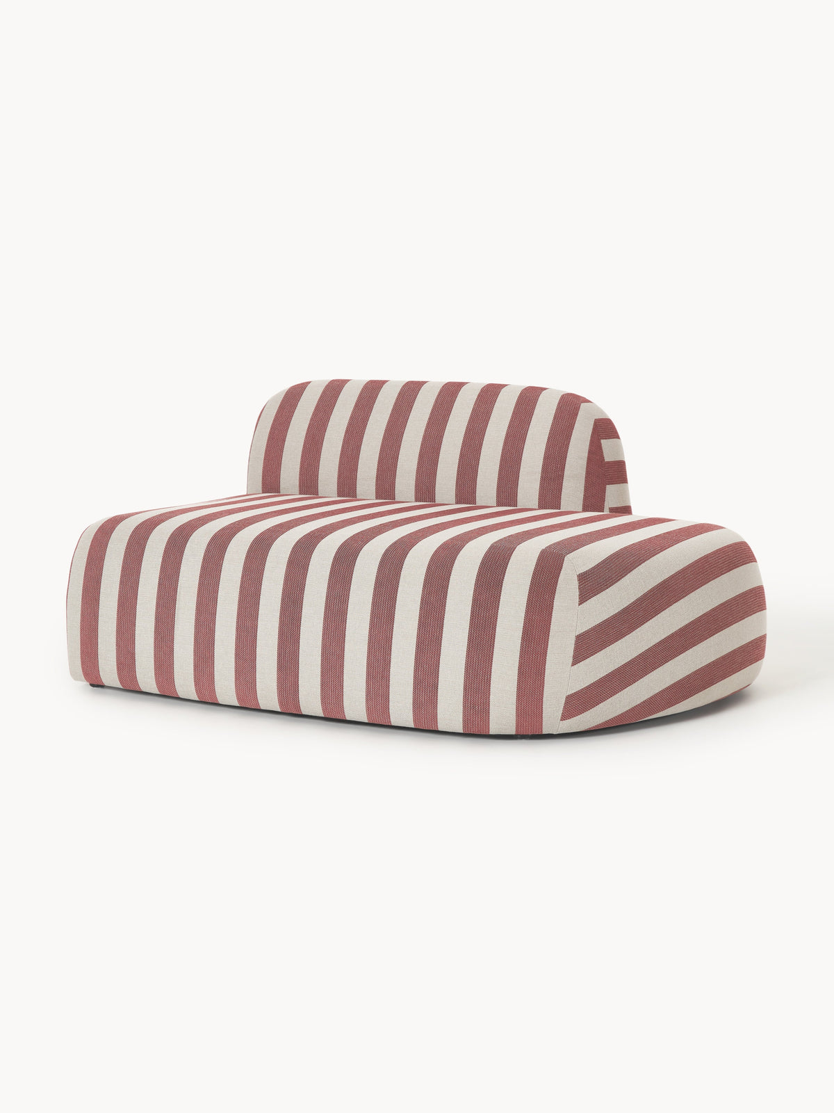 Wolnera Striped Chaise Module