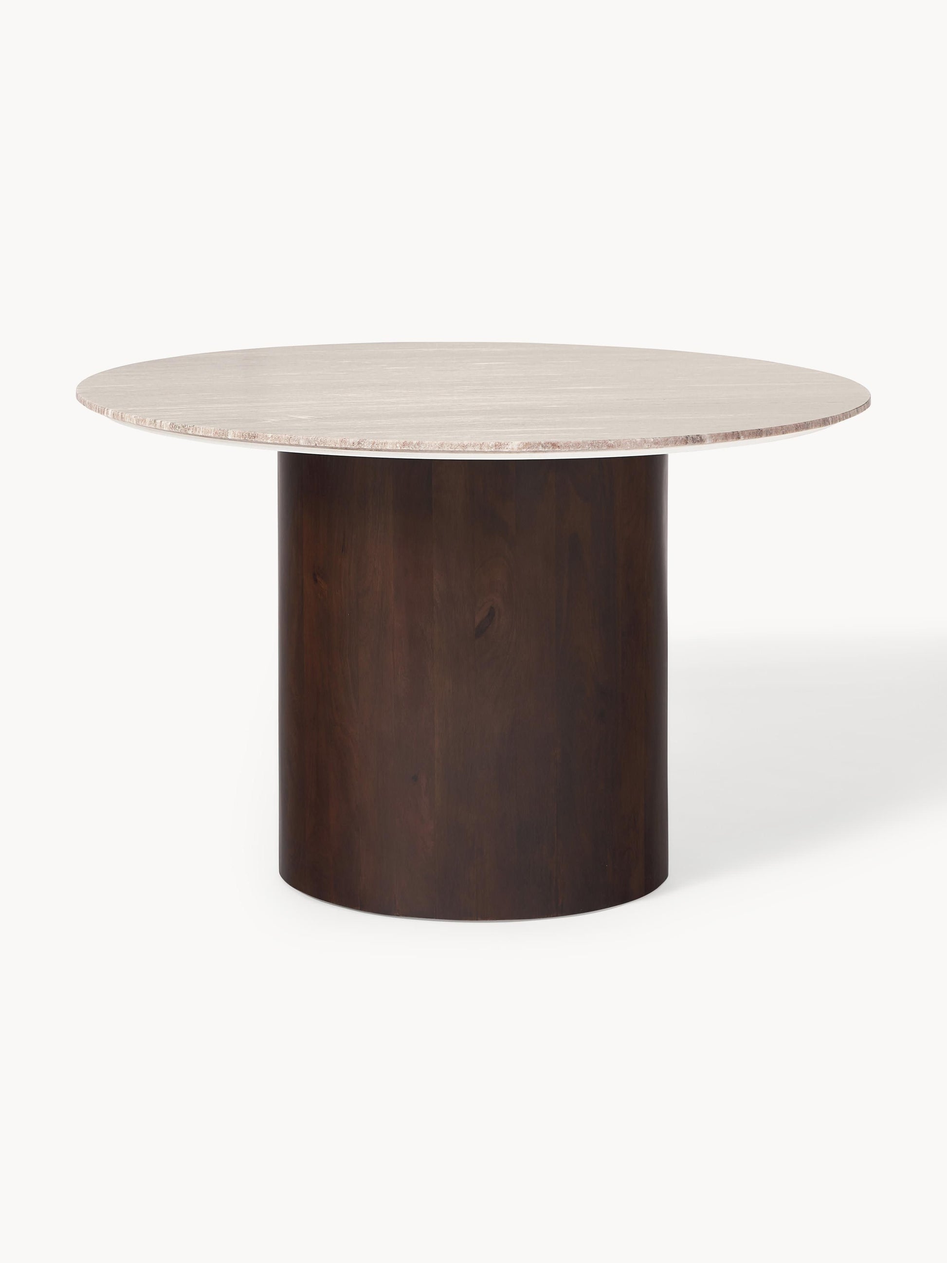 Abbenda Round Marble Dining Table, Ø 120 cm