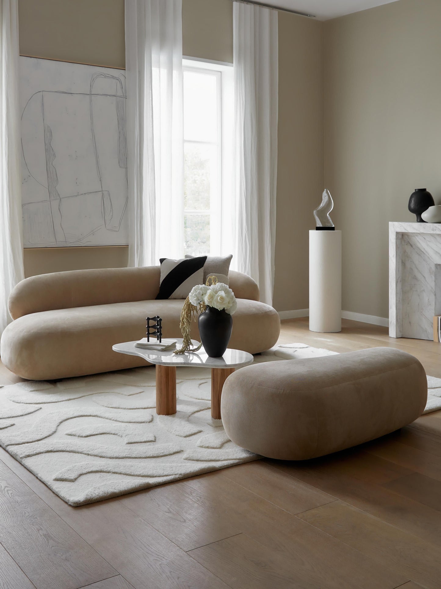 Alborea 3-Seater Sofa