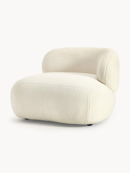 Alborea Lounge Chair in Teddy Fur