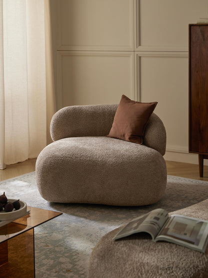 Alborea Teddy Bouclé Lounge Chair