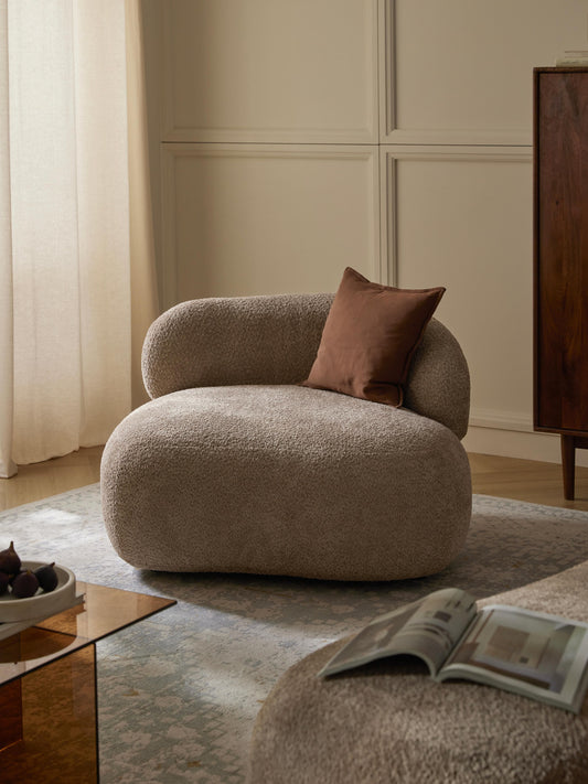 Alborea Teddy Bouclé Lounge Chair