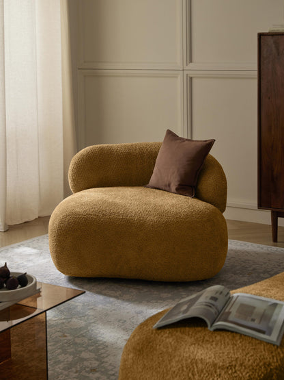 Alborea Teddy Bouclé Lounge Chair