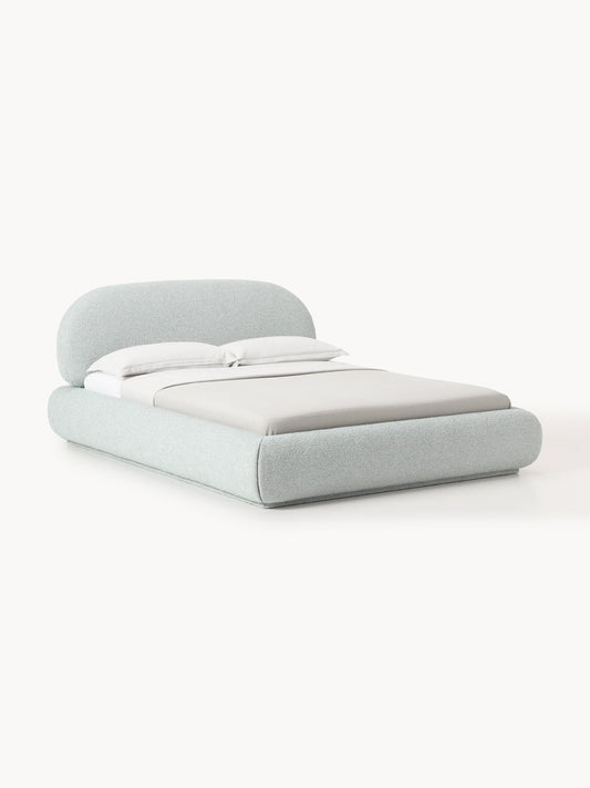 Alborea Upholstered Bouclé Bed