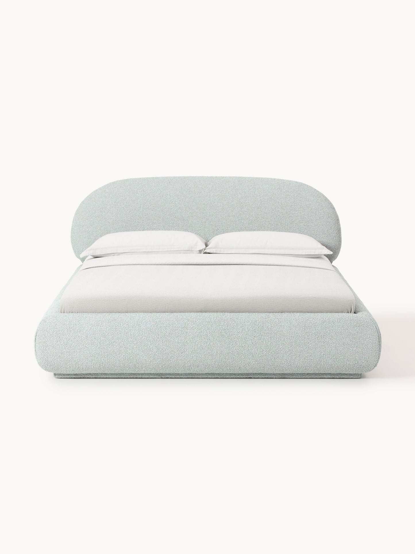 Alborea Upholstered Bouclé Bed