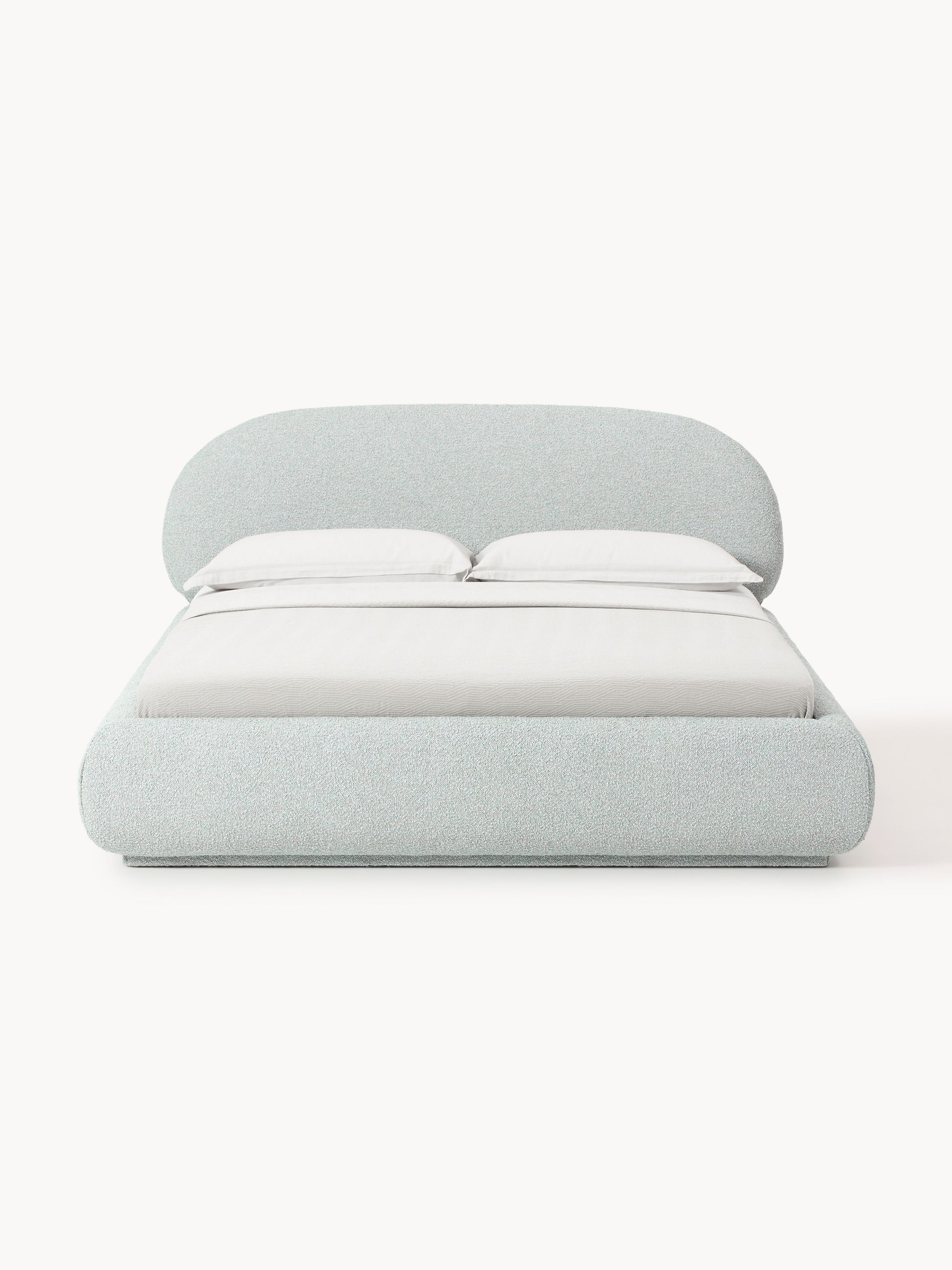 Alborea Upholstered Bouclé Bed