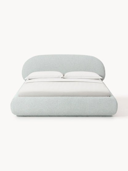 Alborea Upholstered Bouclé Bed