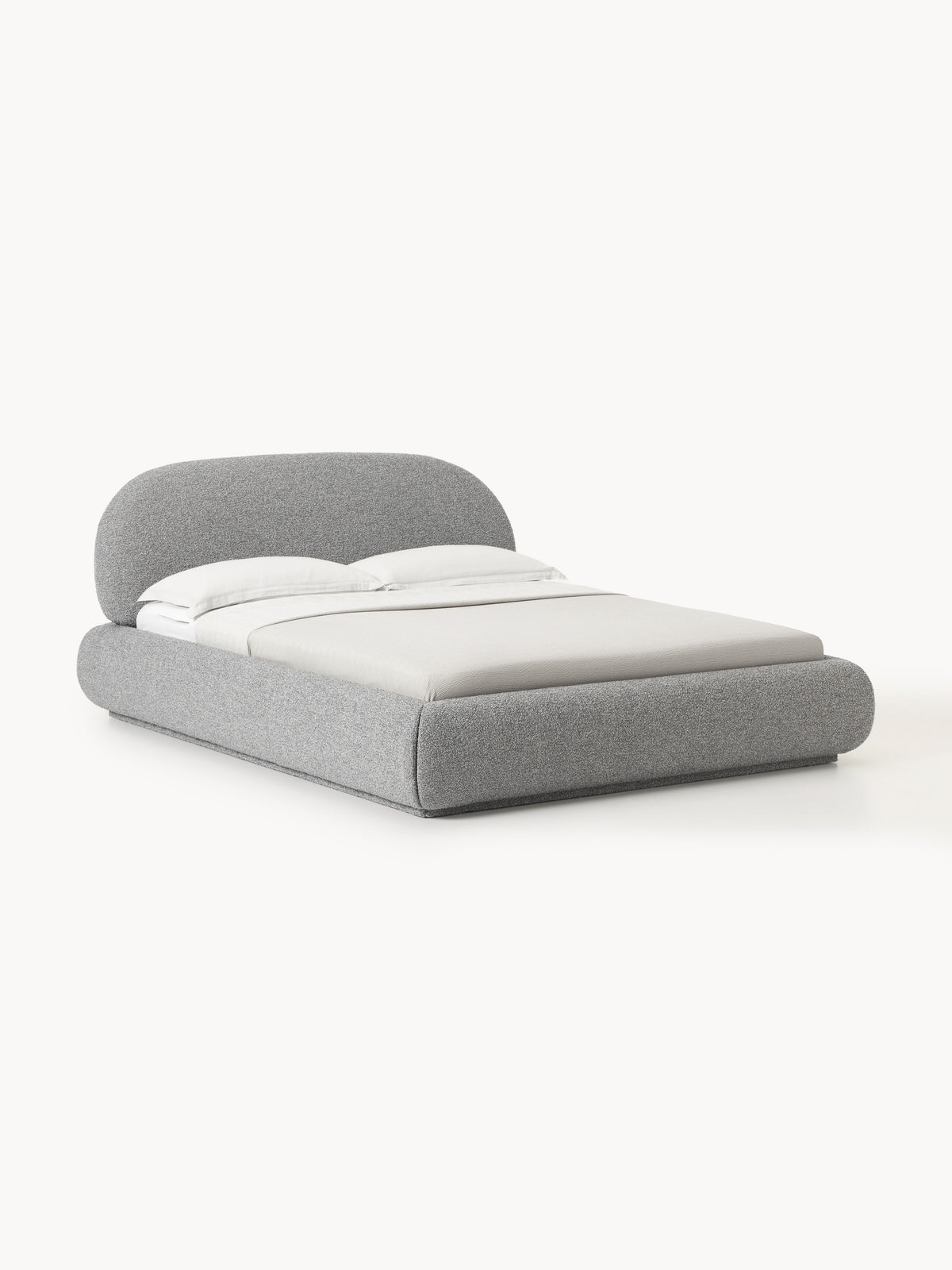 Alborea Upholstered Bouclé Bed