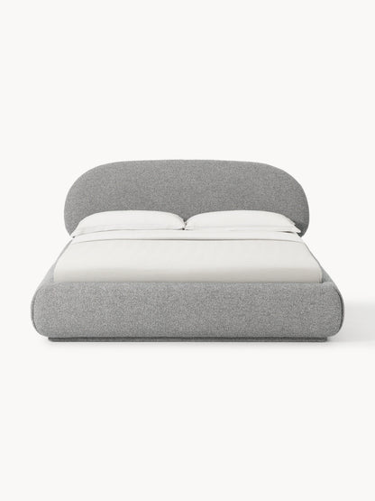 Alborea Upholstered Bouclé Bed