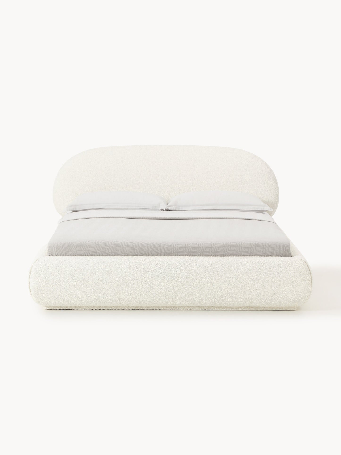 Alborea Upholstered Bouclé Bed