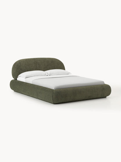 Alborea Upholstered Teddy Bouclé Bed