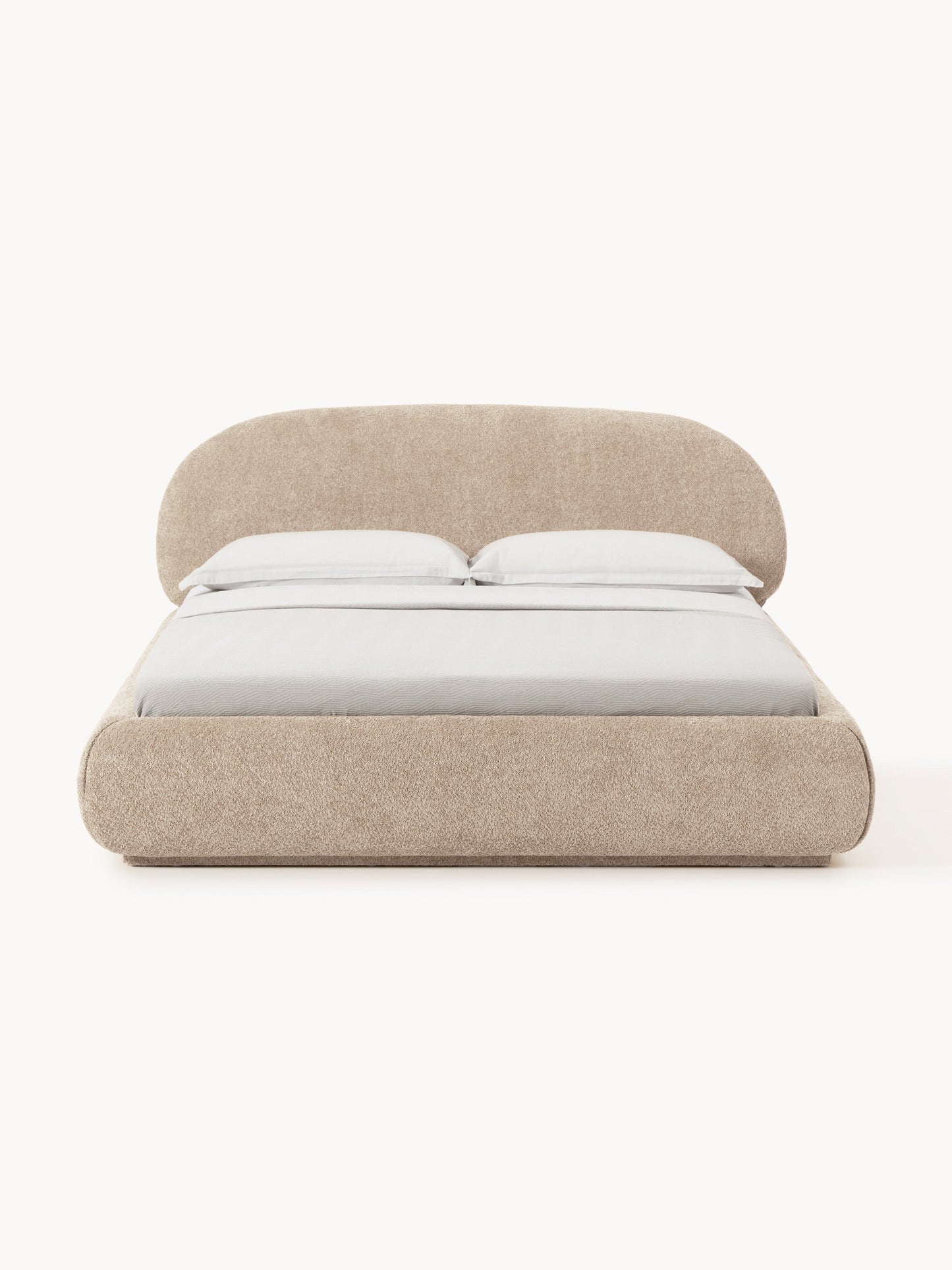 Alborea Upholstered Teddy Bouclé Bed