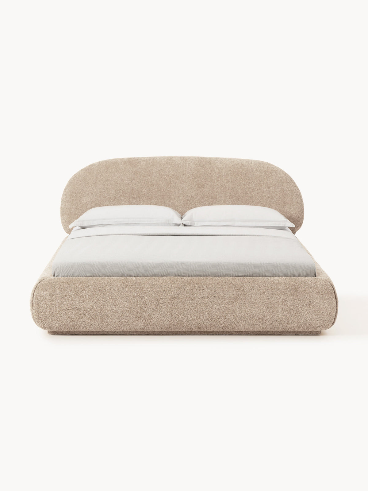 Alborea Upholstered Teddy Bouclé Bed