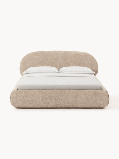 Alborea Upholstered Teddy Bouclé Bed