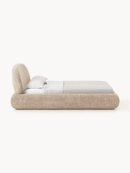 Alborea Upholstered Teddy Bouclé Bed