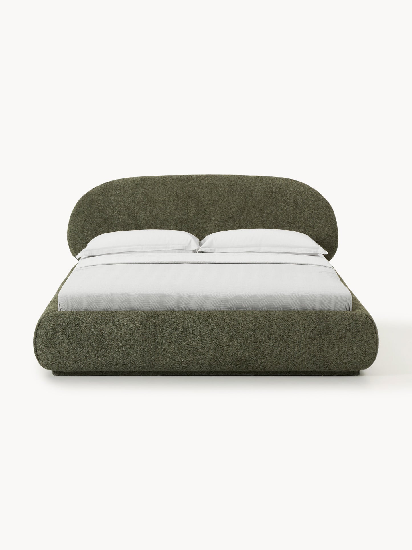 Alborea Upholstered Teddy Bouclé Bed