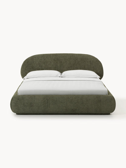 Alborea Upholstered Teddy Bouclé Bed