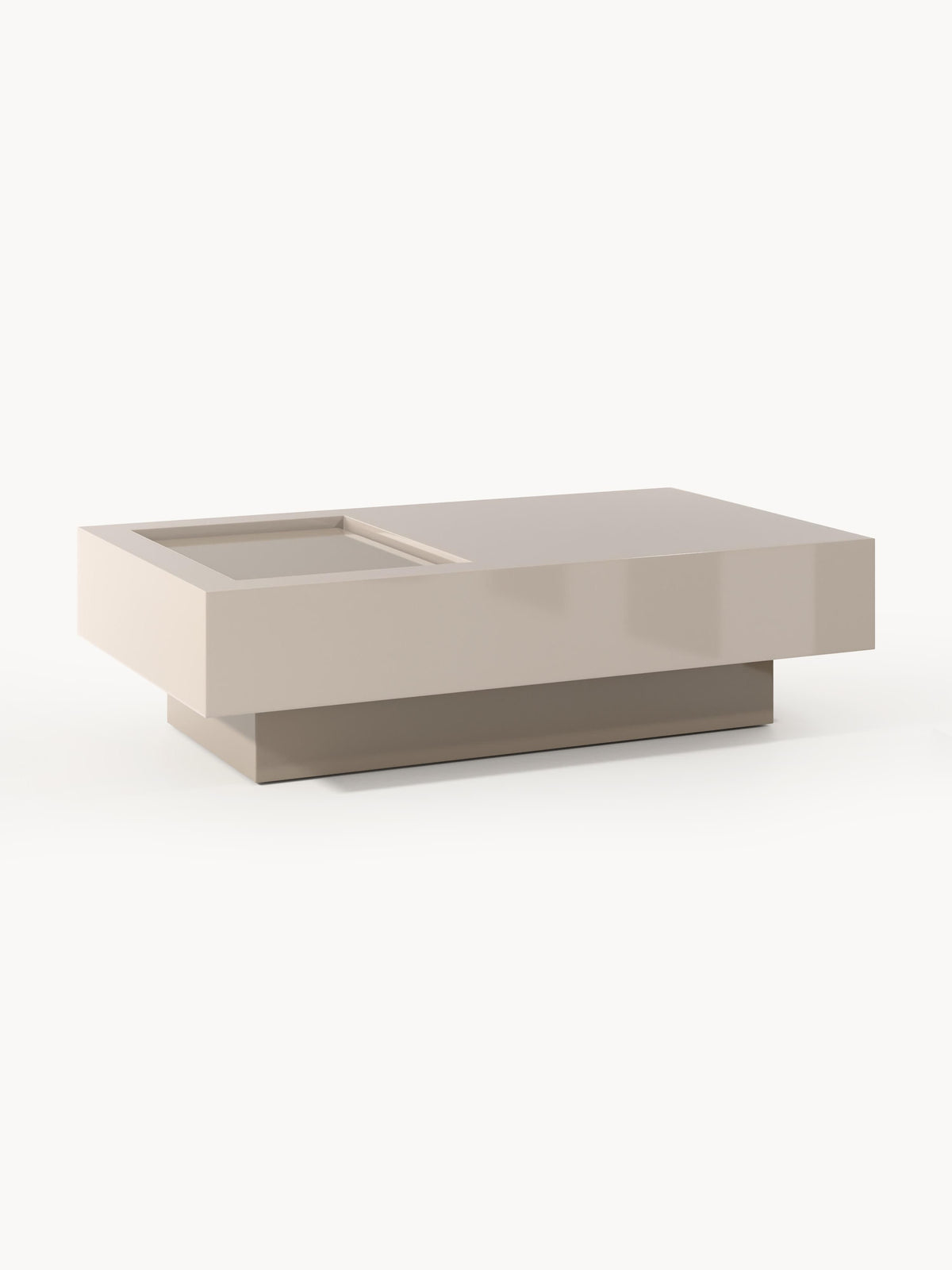 Alessenda Coffee Table with Storage, W 120 cm