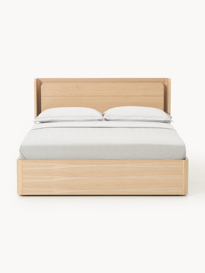 Alvendo Wooden Bed with Drawers