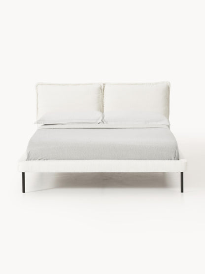 Ameliska Upholstered Teddy Bouclé Bed
