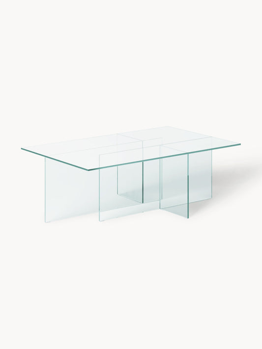 Anouska Glass Coffee Table, W 102 cm